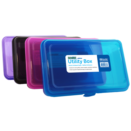 Bazic • Cartuchera plástica multiusos